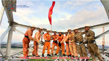 Truyền tải điện miền Đông 2 tập trung nguồn lực thi công dựng cột đường dây 500kV mạch 3 