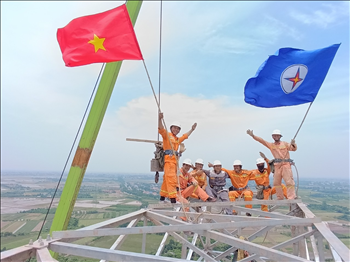 Bản tin: TTĐHCM hoàn thành thi công dựng cột 190A đường dây 500kV Nam Định I - Phố Nối