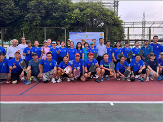 Ra mắt Câu lạc bộ Pickleball PTC4 “50 năm thống nhất non sông” chào mừng 50 năm Ngày Giải phóng miền Nam, thống nhất đất nước  